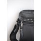Ethan Leather Body Bag - Black 6