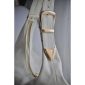 Serena Leather Tote Bag - Cream 1
