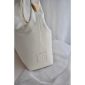 Serena Leather Tote Bag - Cream 2